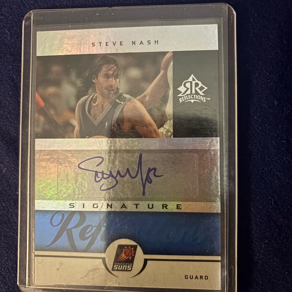 Steve Nash Signature Basketball Card